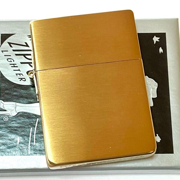 新品 希少 Zippo 1935 ソリッドブラス 真鍮 ジッポー オイルライター