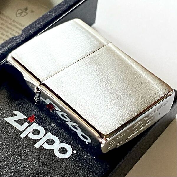 新品 Zippo 純正 アーマー クロームサテン 無地 162 ジッポーライター