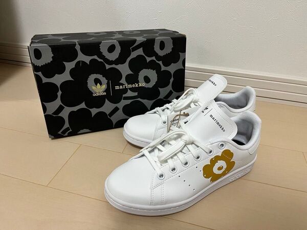 adidas × marimekko スタンスミス スニーカー 23.5cm