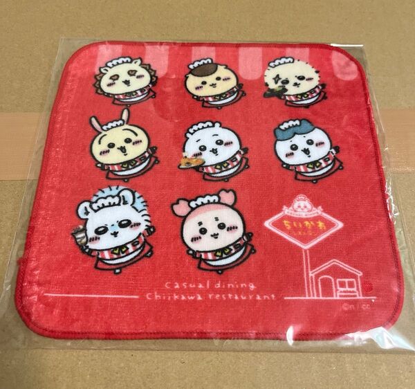 ちいかわ ちいかわレストラン ハンドタオル 集合