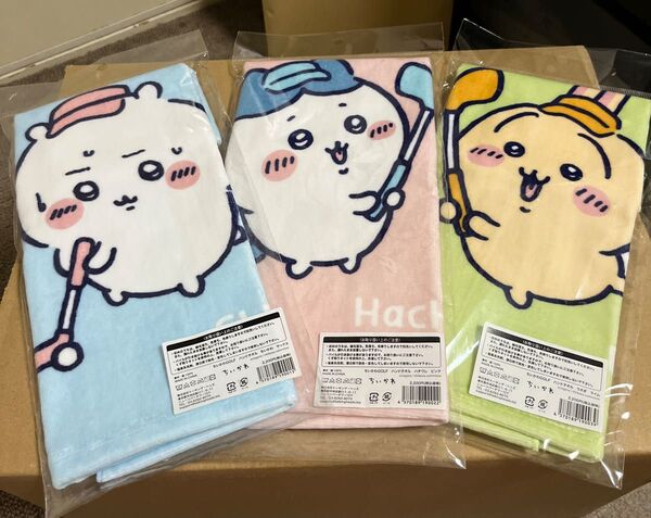 ちいかわ ちいかわGOLF ハンドタオル 全3種セット