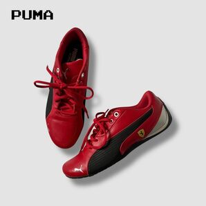 PUMA プーマ フェラーリ コラボ ドリフトキャット ドライビングシューズ レッド 26.0cm