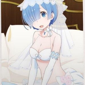 Re:ゼロから始める異世界生活描き下ろしB2タペストリー(レム/ウエディング)リゼロ