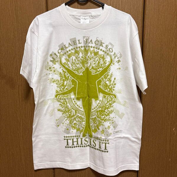 マイケル ジャクソン THIS IS IT Tシャツ Mサイズ UNIVERSAL MUSIC ヴィレッジ ヴァンガード