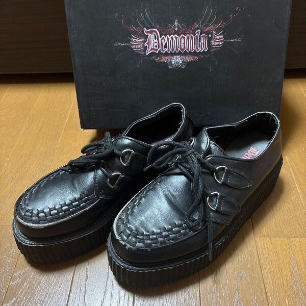Demonia ブーツ 26センチ デモニア ブラック スニーカー シューズ 靴