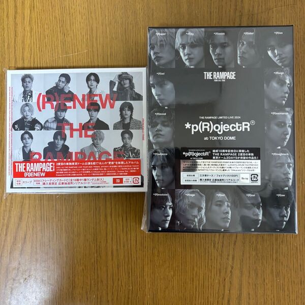 RAMPAGE 東京ドーム BluRay とCDセット!CDアルバム Blu-ray TOUR