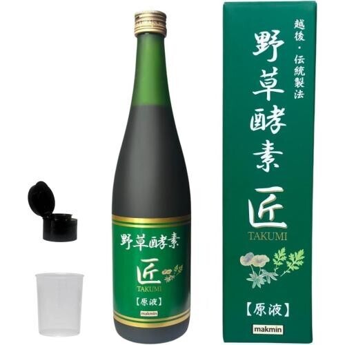 野草酵素 匠 無添加 720ml 1本 原液 濃厚 抗酸化 腸活 美肌 酵素ドリンク 野草64種類 ファスティング ダイエット