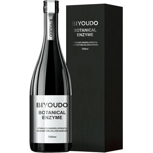BIYOUDO BOTANICAL ENZYME 720ml 酵素ドリンク ファスティング 置き換えダイエット 無添加(保存料、着