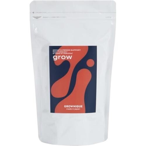 GROWNIQUE GROW 子供 成長 身長 サプリ カルシウム 食物繊維 ビタミン ぐんぐんスイッチ グロウニーク 栄養機能食
