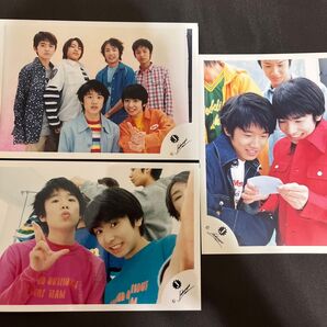 中丸雄一 上田竜也 ジャニーズJr. 公式写真 3枚セット