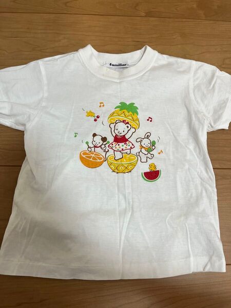 familiar フルーツプリント Tシャツ 110cm