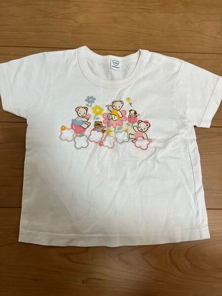 ファミリア Tシャツ サイズ100 Hobbygro 花デザイン