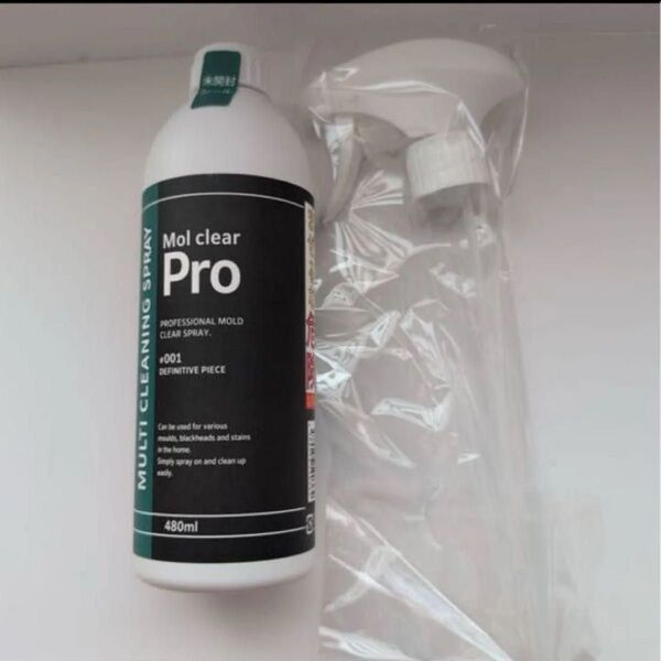 Mol clear Pro マルチクリーニングスプレー 480ml 未使用