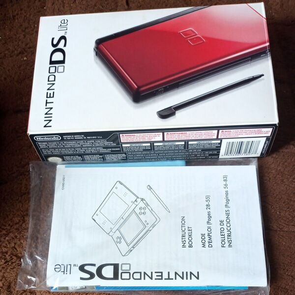 ニンテンドーDS Lite海外版空箱