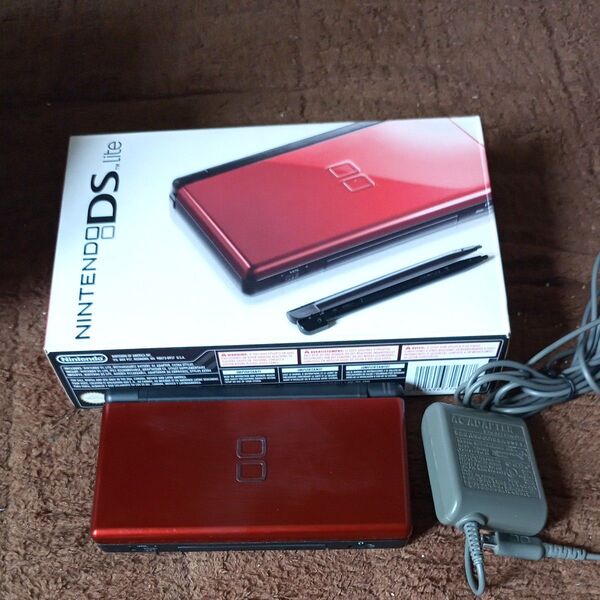ニンテンドーDSライトクリムゾンブラックジャンク品