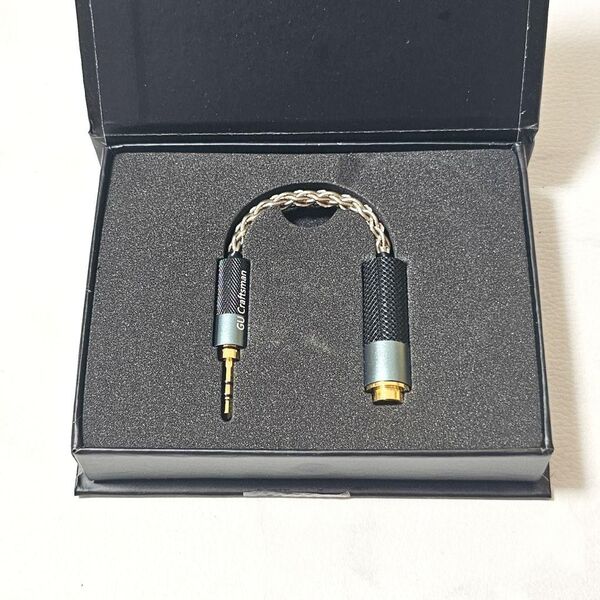 GUCraftsman 3.5mm 4.4mm ヘッドホンアダプターケーブル