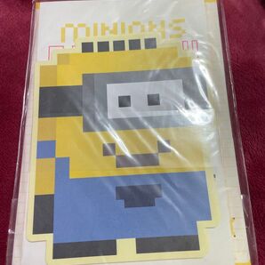 ミニオンズ レターセット ダイカットメモ付 未使用