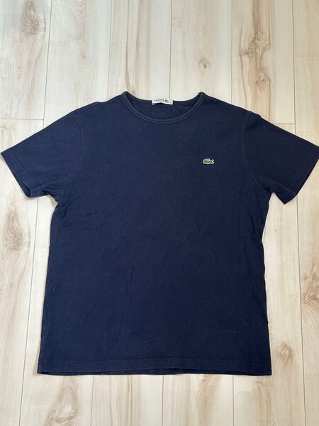 LACOSTE ラコステ Tシャツ ネイビー サイズ5 L