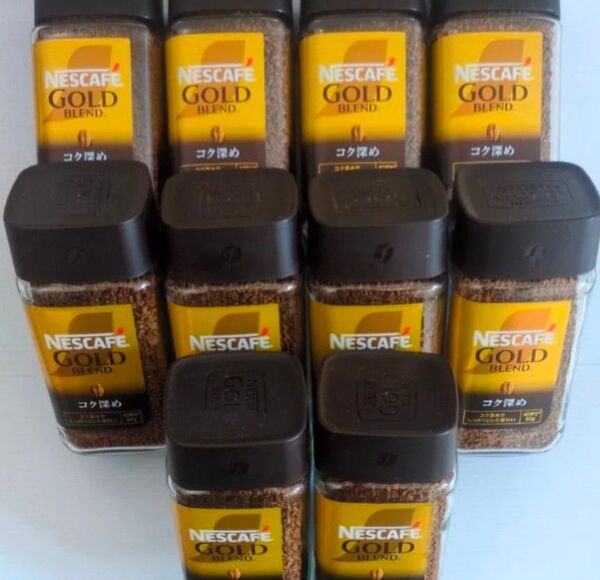 ネスカフェ ゴールドブレンド 80g 10本 コク深め インスタントコーヒー NESCAFE ネスレ 瓶 コーヒー
