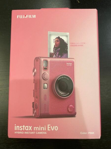 【新品・未開封】FUJIFILM インスタントカメラ instax mini Evo Limited Edition ピンク
