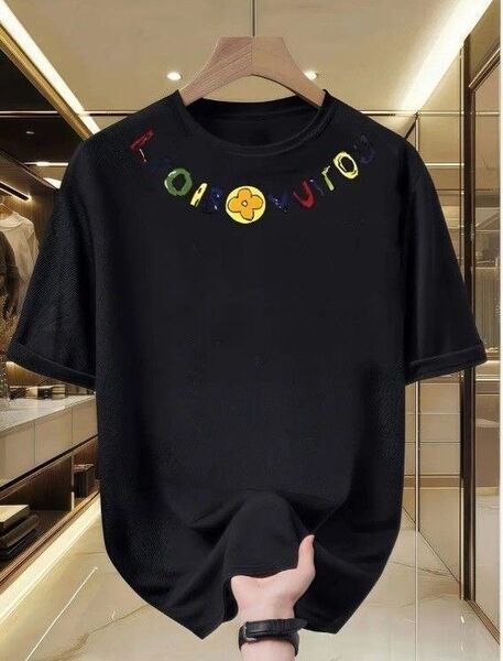 【新品】メンズ 半袖Tシャツ ブラック XL