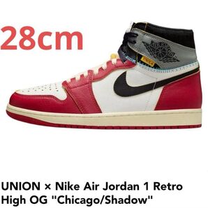 【28cm】UNION × Nike Air Jordan 1 "Chicago/Shadow"