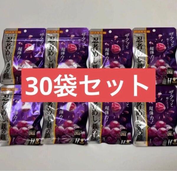 忍者めし 鉄の鎧 グレープ味30袋