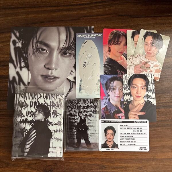 SEVENTEEN HAPPY BURSTDAY DAREDEVIL CARAT盤 HMV ID トレカ スクラッチ ディノ