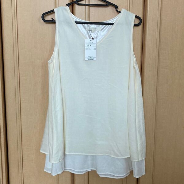 グローブgrove ノースリーブAラインチュニックMサイズ新品