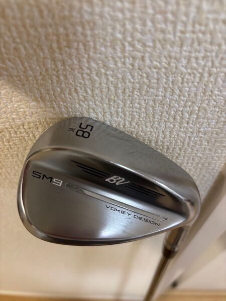 Vokey Design SM9 58度ウェッジ 14k ボーケイ タイトリスト