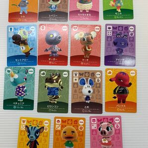 あつまれどうぶつの森 amiiboカード アミーボ あつ森 レム レイニー ちゃちゃまる モニカ 等 15枚