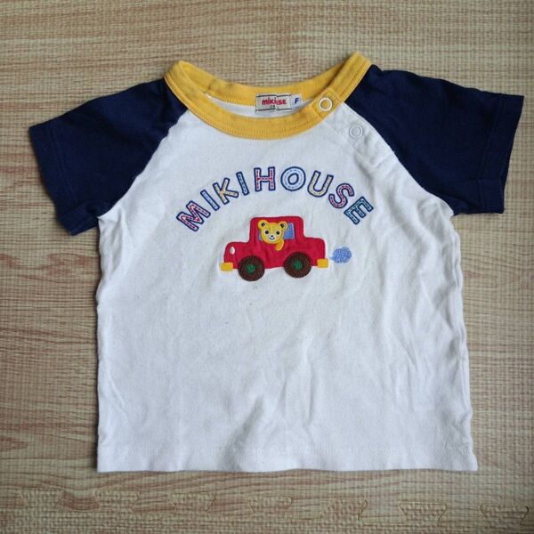 廃盤品 美品 80 MIKI HOUSE 半袖Tシャツ