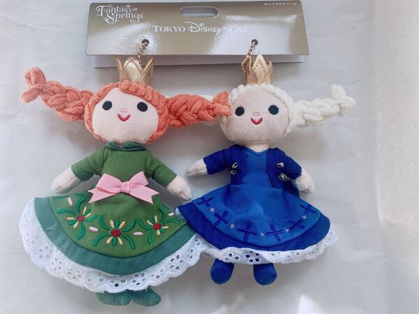 ディズニーシー ファンタジースプリングス アナと雪の女王 ぬいぐるみチャーム