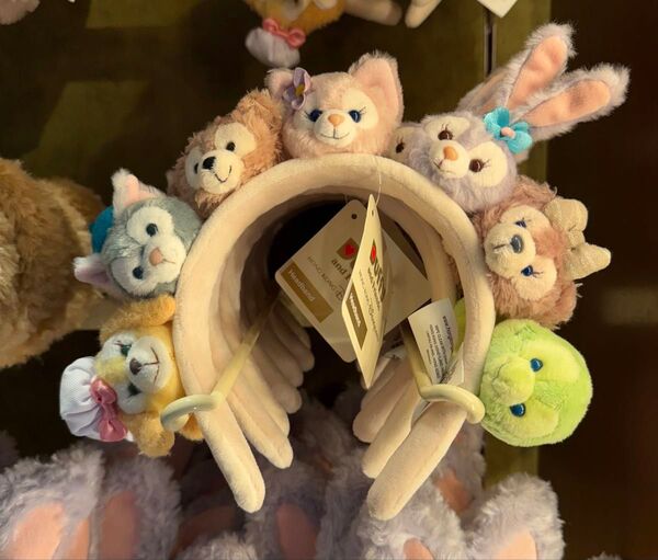 【 香港ディズニー 限定 】 ダッフィーフレンズ カチューシャ
