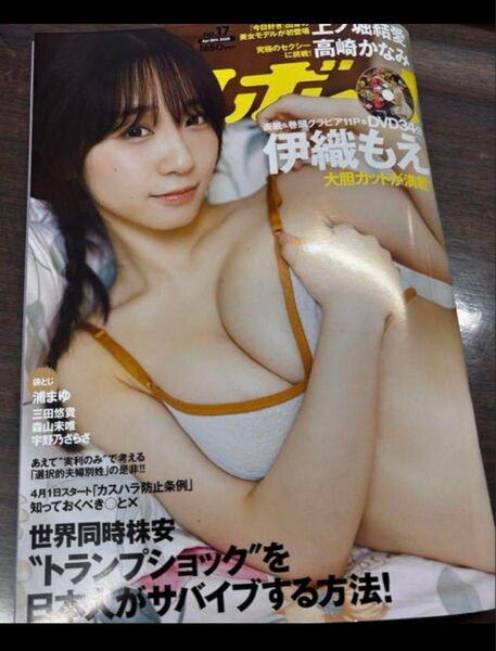 『週刊プレイボーイ』17号 伊織もえ表紙 DVD付