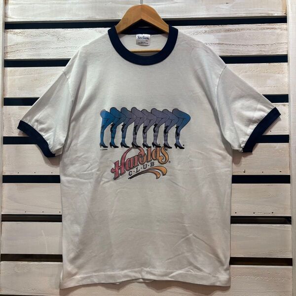 80s usa製 ビンテージ Tシャツ XL リンガー