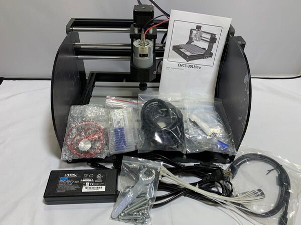 【美品】RATTMMOTOR 3 CNC 3018 Pro-Max CNC フライス盤