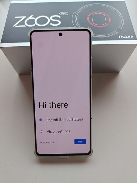nubia Z60S Pro シアン SIMフリー 12GB 256GB