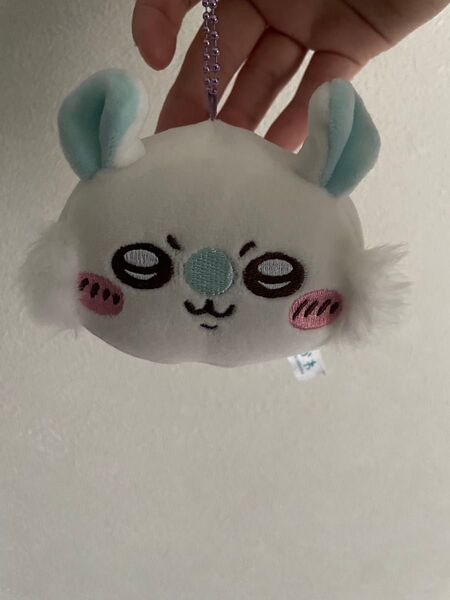 ちいかわ ぬいぐるみ モモンガ もちもちフェイスストラップ