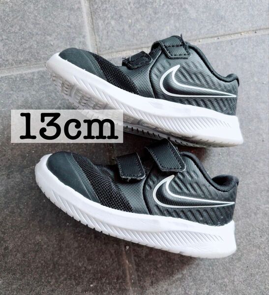 【 NIKE 】Nike ナイキ 子ども ブラック スニーカー 13cm