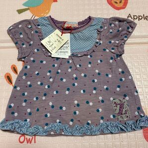 zuppa di zucca ドット柄 Tシャツ 70サイズ