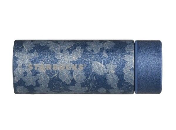 SAKURA2025ステンレスボトルグリッターナイトブルー355ml スタバ オンラインストア