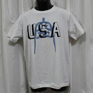 KU USA 空 メンズ半袖Tシャツ ホワイト Mサイズ 新品 白