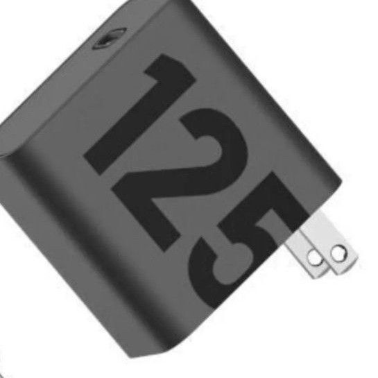 新品未使用 モトローラ125W 急速充電器 専用ケーブルセット 箱無し