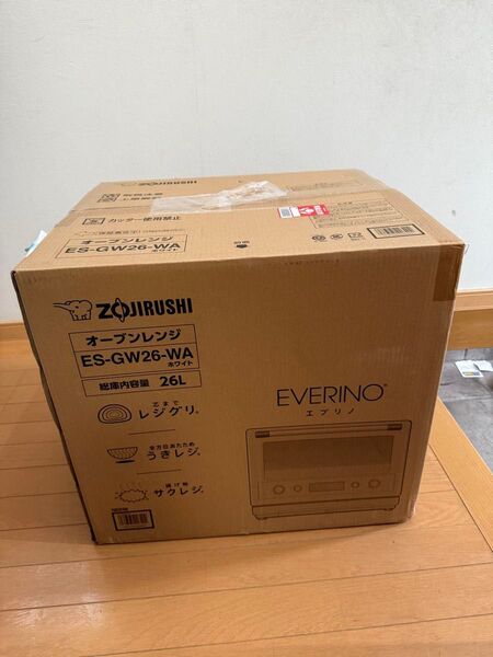 エブリノ 象印 EVERINO オーブンレンジ ES-GW26-WA
