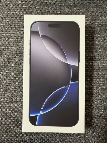 新品・未開封 iPhone16 ProMax 256GB ブラックチタニュウム