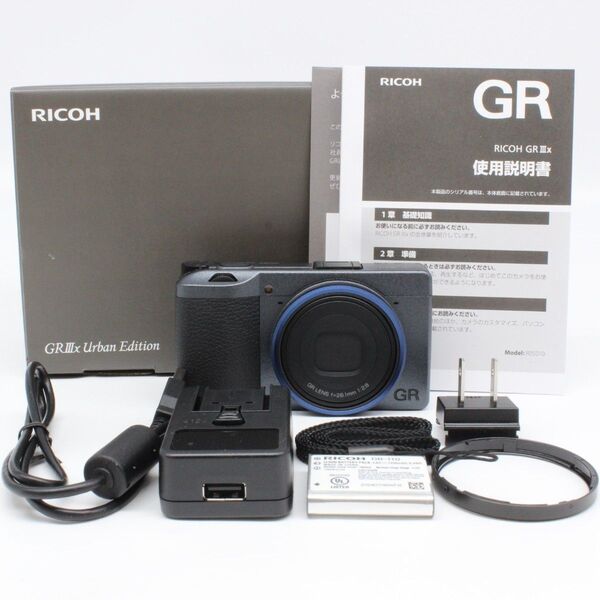 ショット数39回 ≪ほぼ新品≫ RICOH GR IIIx Urban Edition ボディ #20250506-1521