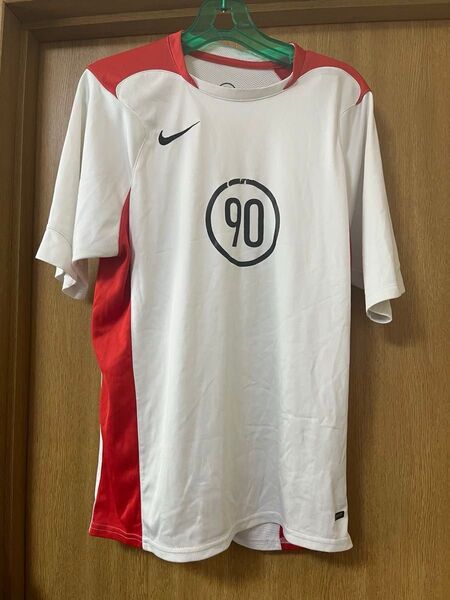 希少 古着 NIKE ナイキ 半袖 サッカー TOTAL90 ユニフォームゲームシャツ 半袖