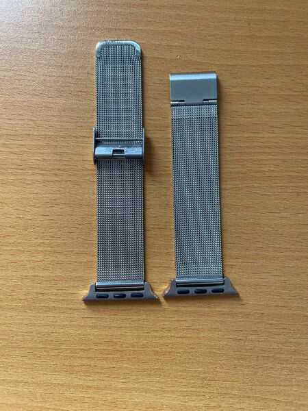 エレコム apple watch アップルウォッチ バンド シルバー 41mm 40 38mm ステンレス スライド式バックル
