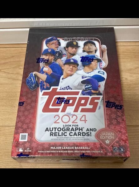 MLB Topps JAPAN TOPPS BOX 大谷翔平 Baseball